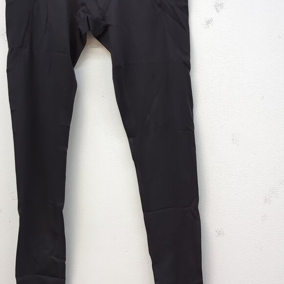 Willit Active Quick Dry Yoga Leggings Mens Pants With Side Pockets Small Black - Picture 5 of 9